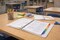 White View Binder 1 Inch – Clear View 3 Ring Binder for School, Office, Classroom Organization & Project Storage